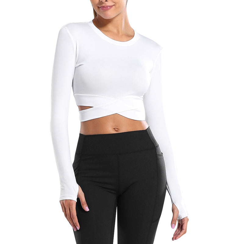 CrossBody cropped Top